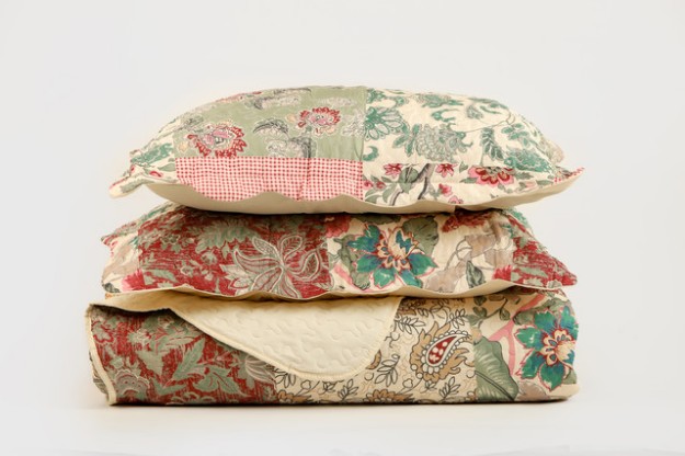 Picture of Manamo Flory საწოლის გადასაფარებელი პოლიესტერის ჭრელი ორ საწოლიანი 40x250+50x70 სმ (2ც)