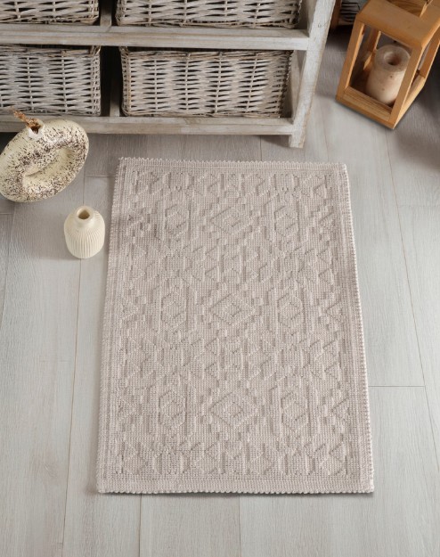 Picture of Manamo Anatolia ფარდაგი ბამბის სპილოსძვლისფერი 40x60 სმ