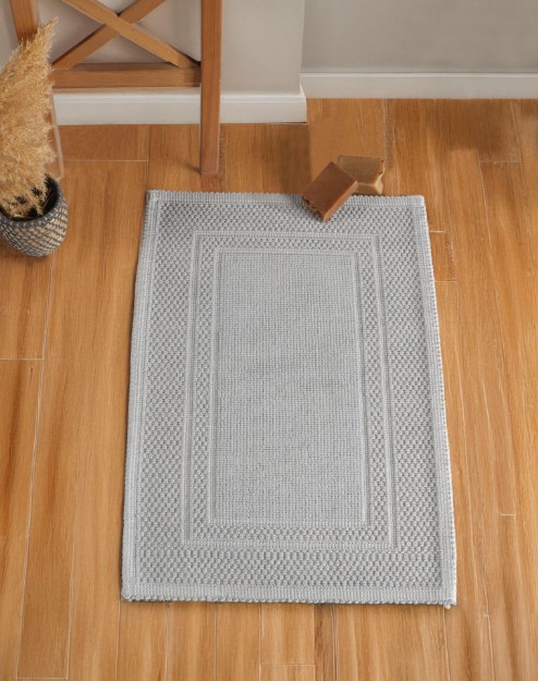 Picture of Manamo Fuji ფარდაგი ბამბის ნაცრისფერი 40x60 სმ