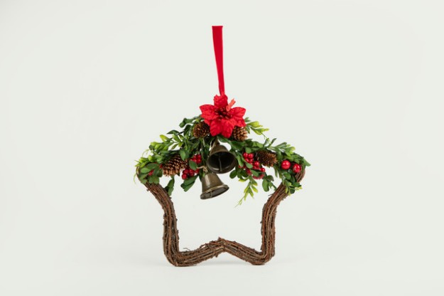 Picture of Manamo  Star  საახალწლო აქსესუარი  წითელი/მწვანე  28.5x28.5x5 სმ