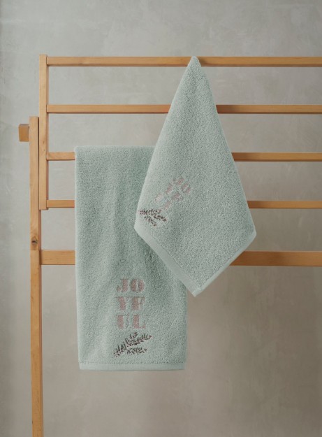 Picture of Manamo Joyfull Christmas Hand Towel Cotton Cameo  30x45 სმ