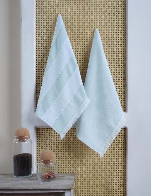 Picture of Manamo Lots Kitchen Towel  Cotton Cameo Jacquard 50x70 cm (2pc)