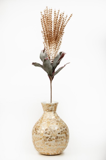 Picture of Manamo Wheat Artificial Flower  Mink  102 cm