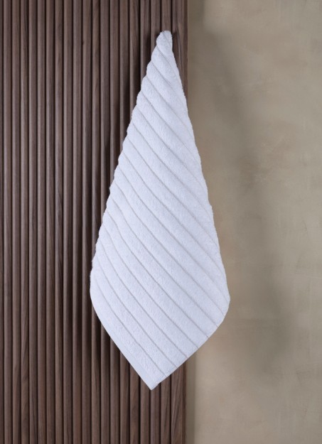 Picture of Manamo Zoey Face Towel Luxury Cotton White  50x85 cm