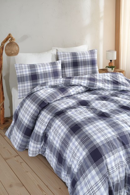 Picture of Manamo Skotch Duvet Cover With Pillow Case Cotton  Double200x220+50x70 cm(2)