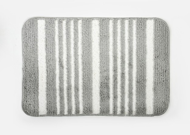 Picture of Manamo Carty Anti-slip Bath Mat Microfiber Light Grey 40x60 cm