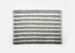 Picture of Manamo Dots Bath Mat Micro-chenille Grey Hand-woven40x60 cm