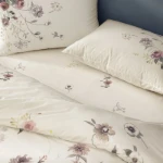 Picture of TAC Kiara Bed Linen Set Cotton Cream Single  160x220+180x260+50x70 cm