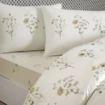 Picture of TAC Auren Bed Linen Set Cotton Pink Single 160x220+180x260+50x70 cm