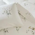 Picture of TAC Auren Bed Linen Set Cotton Pink Double 200x220+240x260+50x70(2pc)cm