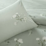 Picture of TAC Aveste Bed Linen Set Cotton Blue Single 160x220+180x260+50x70 cm