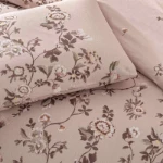 Picture of TAC Sorel Bed Linen Set Cotton Pink Double 200x220+240x260+50x70(2pc)cm
