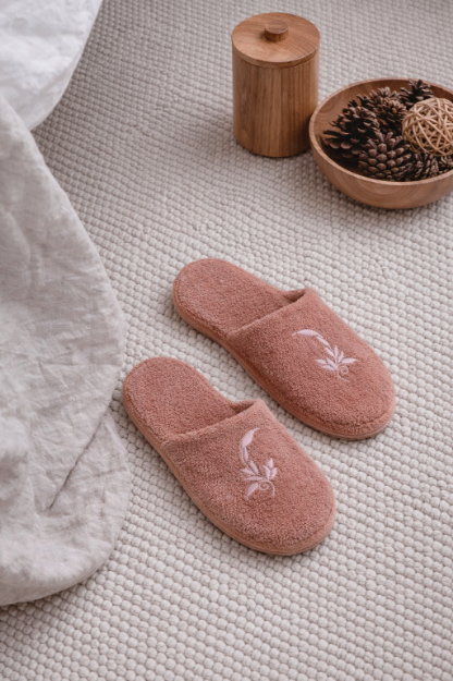 Picture of Manamo Elain Slipper Cotton Blush 37-39