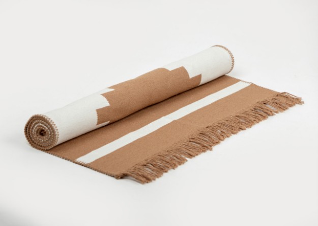 Picture of Manamo  Sharp Edge  ხალიჩა აკრილის ყავისფერი/კრემისფერი  80x150 სმ