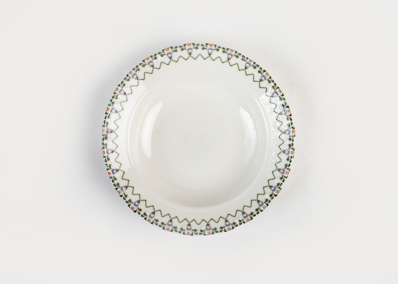 Manamo Liana Glazed Dinner Plate Porcelain Cream 21 cm - Manamo Home