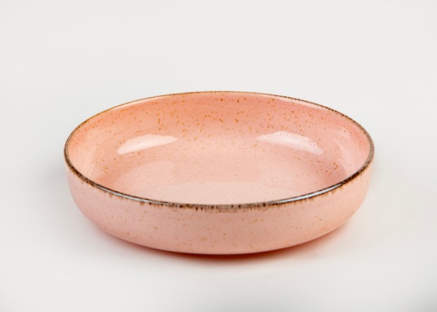 Picture of Manamo  Elena  ღრმა თეფში ფაიფურის ვარდისფერი  23 სმ