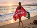 Picture of Manamo Watermelon Digital Printed Beach Towel Cotton  90x180 cm