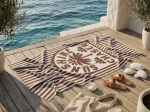 Picture of Manamo Sunshine Beach Digital Printed Towel Cotton 90x180 cm