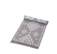 Picture of Manamo  Geometric  ხალიჩა აკრილის ფოჩებიანი ბეჟი 120x180 სმ
