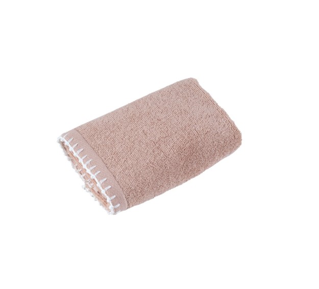 Picture of Manamo Frigya Embroidered Hand Towel Cotton Quartz/Ekru30x50 cm 