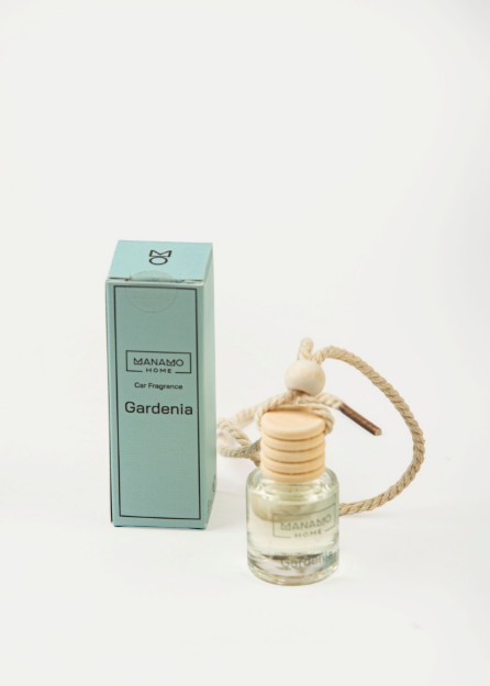Picture of Manamo Fragrance Gardenia  Car Fragrance  Green 8 ml