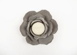 Picture of Manamo Amber Vanilla  Scented Stone Candle Holder  Black