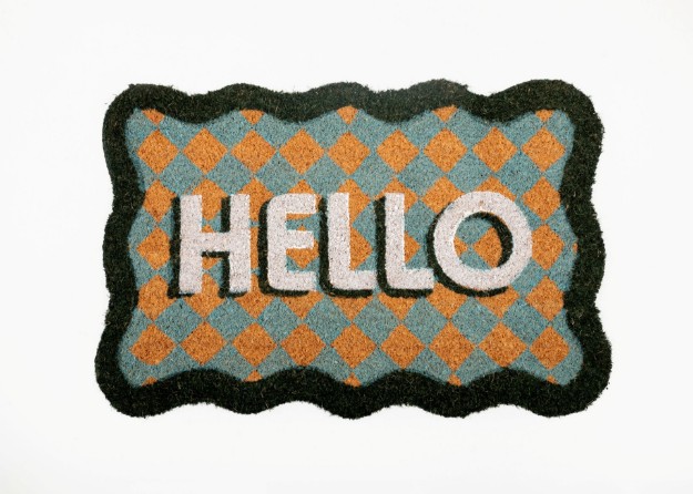Picture of Manamo Hello  Doormat Printed Coir Colorful 40x60 cm