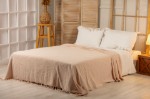 Picture of Manamo Stoke Jacquard  Pique Cotton Blush 220x240 cm