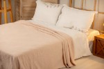 Picture of Manamo Stoke Jacquard  Pique Cotton Blush 220x240 cm