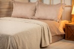 Picture of Manamo Stoke Jacquard  Pique Cotton Linen 220x240 cm