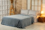 Picture of Manamo Lemi Yarn Dyed Pique Cotton Denim 160x240 cm