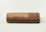 Picture of Manamo Checker  Bath Towel Microcotton Mocha 75x150 cm