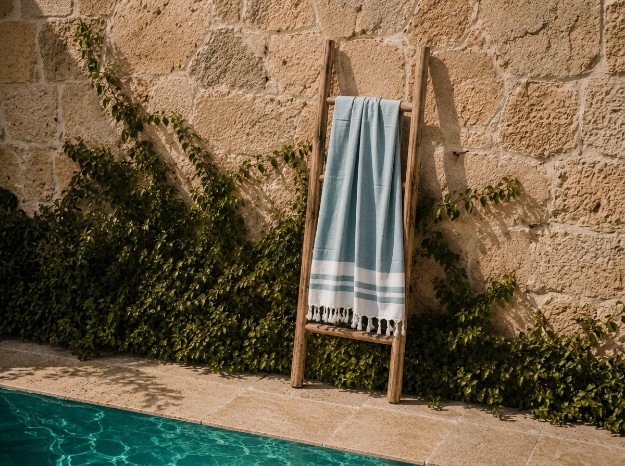 Picture of Manamo Westin Peshtery Beach Towel Cotton Denim 90x180 cm