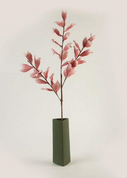 Picture of Manamo Leaves Eva Artificial Flower  Powder 98 cm