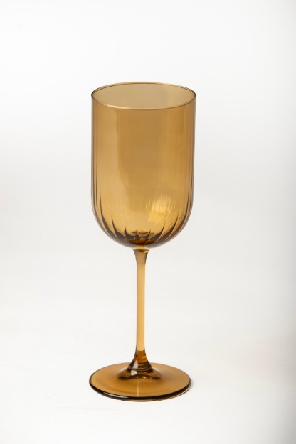 Picture of Manamo Adore  Wine Glass  Amber 410 cc × H 218 mm × Ø 75 mm