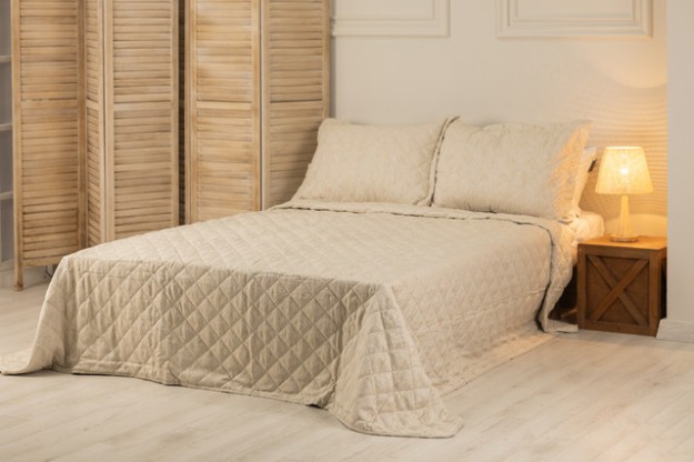 Picture of Manamo Paisley  Bed Cover Set Polyester Beige 240X250+50X70 CM(2)