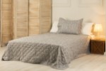 Picture of Manamo Paisley  Bed Cover Set Polyester Grey 180X240+50X70 CM
