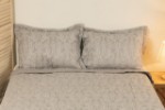 Picture of Manamo Paisley  Bed Cover Set Polyester Grey 240X250+50X70 CM(2)