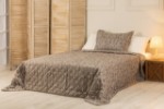 Picture of Manamo Paisley  Bed Cover Set Polyester Taupe 180X240+50X70 CM