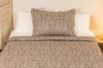 Picture of Manamo Paisley  Bed Cover Set Polyester Taupe 180X240+50X70 CM