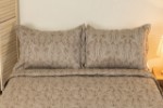 Picture of Manamo Paisley  Bed Cover Set Polyester Taupe 240X250+50X70 CM(2)
