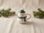 Picture of Manamo Holly  Mug With Lid  კერამიკის მწვანე/თეთრი 14.1x10.7x13.8 სმ