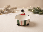 Picture of Manamo Fiora  Bowl Ceramic Red/White/Cameo Green 18.1x15.9x12.4 cm