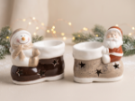 Picture of Manamo Nick  Figurine Ceramic Brown/White/Black 10.1x6x9 cm